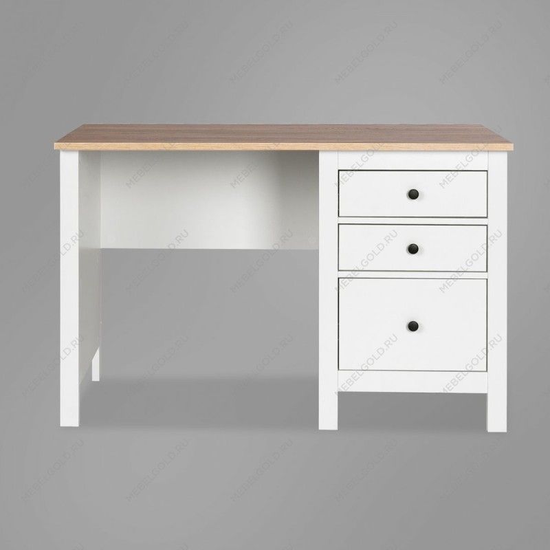 САГА стол письменный 120х56 белый/ясень | изображение 1