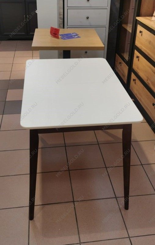 Стол Рэй-1030 (темный тон/слоновая кость 9001) Прямоугольный | изображение 2