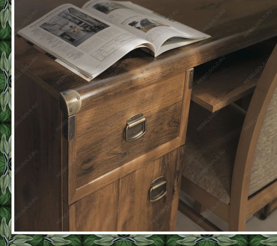 Стол письменный Индиана JBIU2D2S дуб саттер | изображение 5