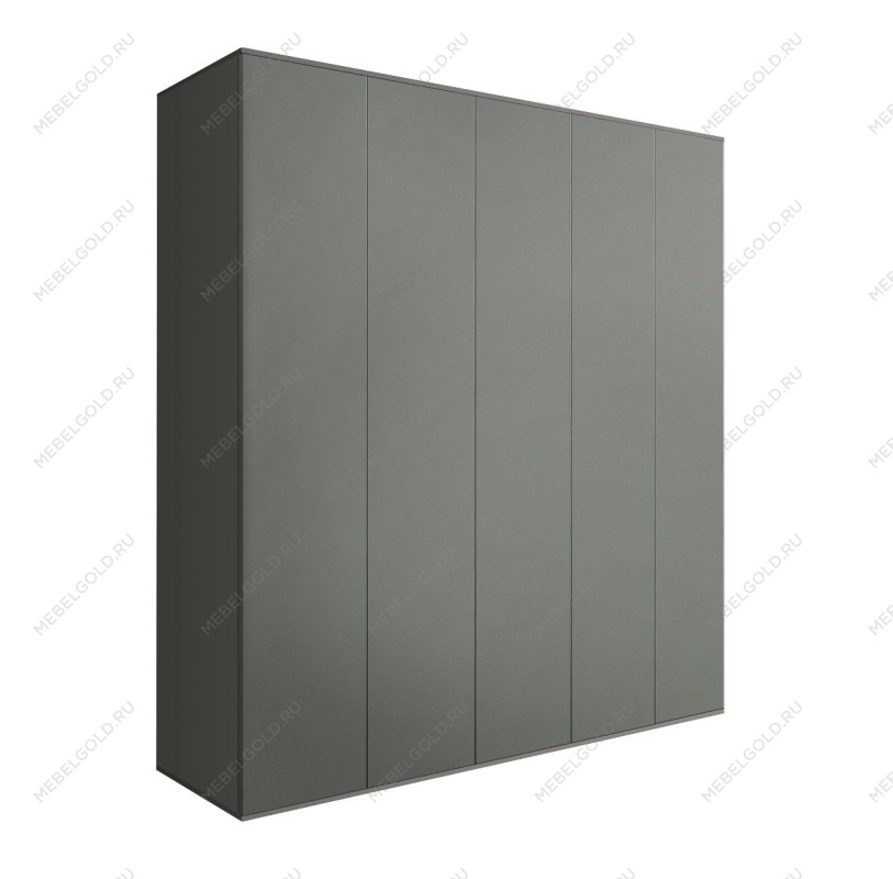 Шкаф 5-ти дверный Bogemia Air (Серый) БМШ2/5(0)