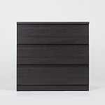 МАЛЬТА комод ИКЕА / IKEA 3 ящика 80х76 Дуб Венге | изображение 2