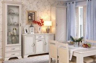 Гостиная Тиффани кремовый 8