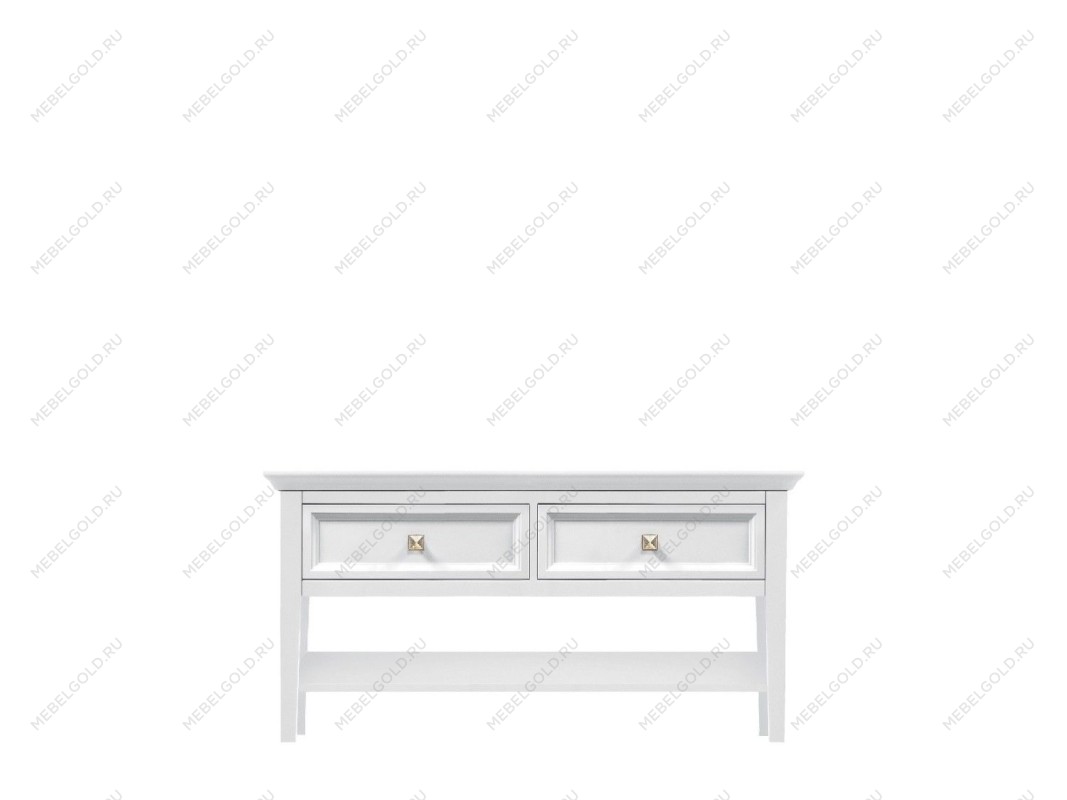 Столик журнальный 4 ящика Manhattan (Белый)