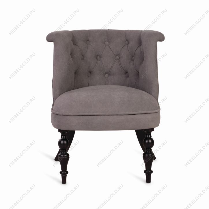 Кресло Бархат (венге/RS15 - серый)