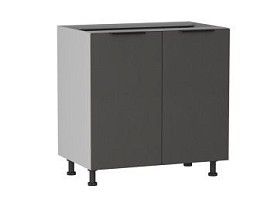 Стол С-80, Ватель (800*523*820) Экокожа Серый, 23307