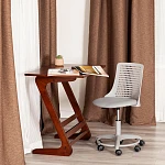 Компьютерное кресло Kiddy, кож/зам, серый | изображение 11