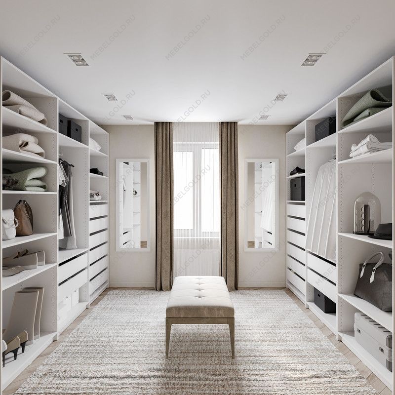 Полка МАКС длинная в двухдверный узкий шкаф, ДСП, цвет белый | изображение 3