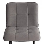 Полубарный стул Bari/Бари, велюр, серый, 29, 42х55х99 см | изображение 5