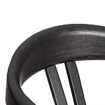 Стул VALI, дерево вяз/бечевка, черный, 50х46х77 см | изображение 7