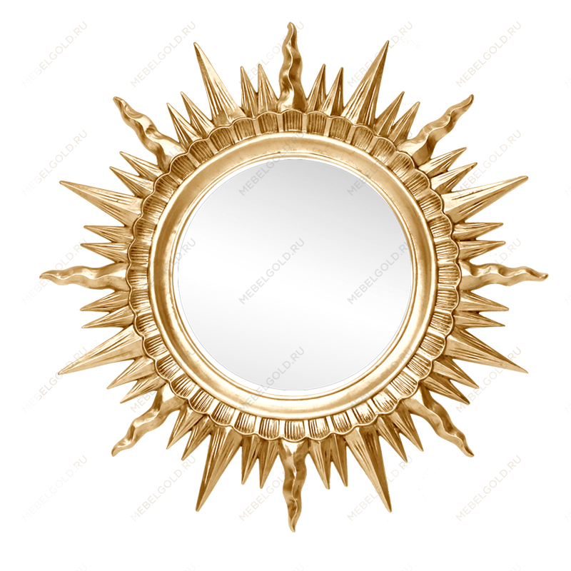 Зеркало круглое 1810(1) золото