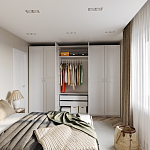 МАКС комплект дверей 75 (2 заполнения) белый | изображение 1