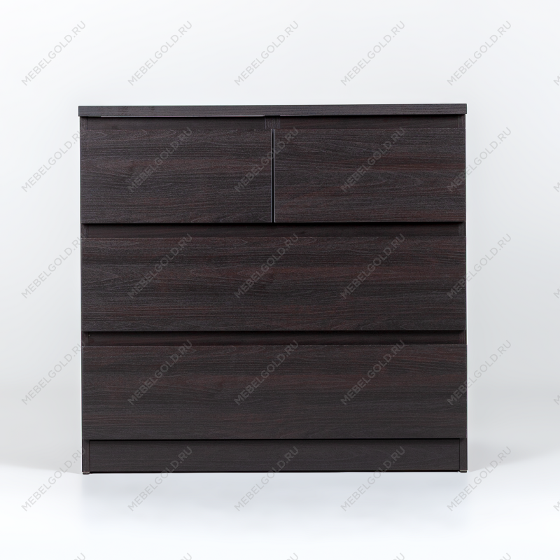 МАЛЬТА комод ИКЕА / IKEA 2+2 ящика 80х76 Дуб Венге | изображение 2