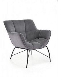 Кресло Halmar BELTON (серый)