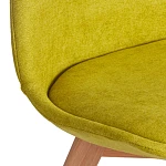 Стул TULIP SOFT (mod. 053V), дерево/пластик/ткань, 49,5 x 54,5 x 84 см, Светло-зеленый (Light green) LY1701-8 | изображение 7