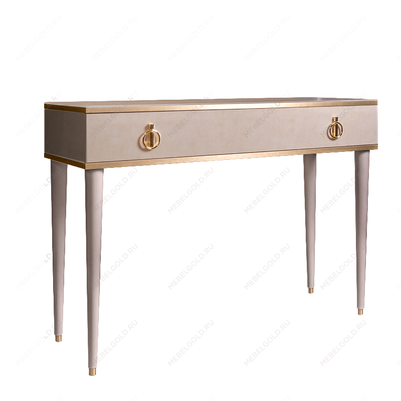 Стол туалетный Римини (Латте/Золото) РМСТ-1