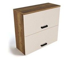 Шкаф горизонтальный ШГ-80Г, Адель-2 (800*320*742) Кашемир, 20161