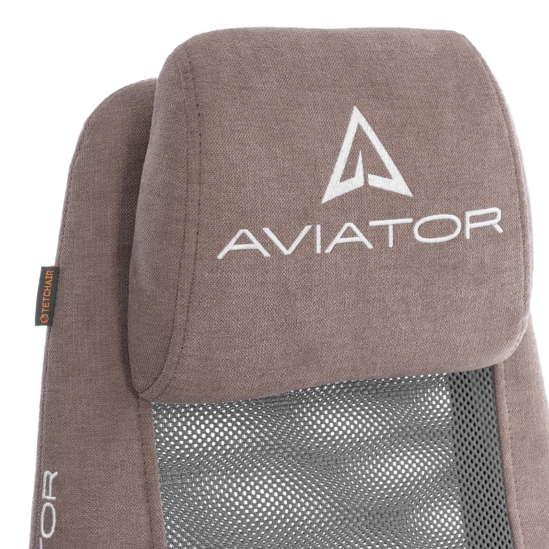 Кресло AVIATOR PLT metalBL, ткань, светло - коричневый / серый, KUB 03/W-12 | изображение 11