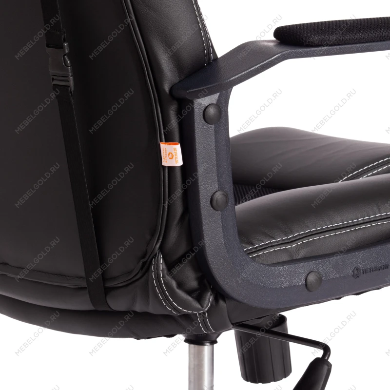 Кресло DRIVER (22), кож/зам/ткань, черный/черный, 36-6/TW-11 | изображение 11