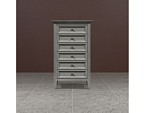 Комод высокий 6 ящиков Manhattan (Серый) | изображение 1