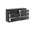 КАСТОР (KULLEN) комод ИКЕА / IKEA 6 ящиков Дуб Венге | изображение 2