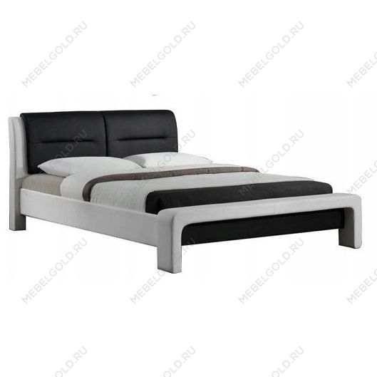 Кровать Halmar CASSANDRA 120 (белый/черный)