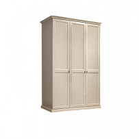 Шкаф 3-х дв. (без зеркал) для платья и белья Венеция дуб седан ВНШ2/3
