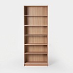 МАЛЬМ / VARMA Стеллаж ИКЕА / IKEA 80, 80x200x28, шпон, беленый дуб | изображение 2