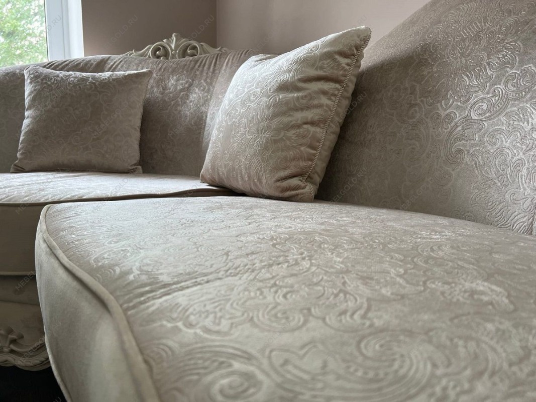 Диван Мокко угловой 2-у-1 бежевый | изображение 9