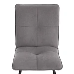 Стул обеденный Sweet, LT, флок, серый/черный, 29, 41х55х88 см | изображение 5