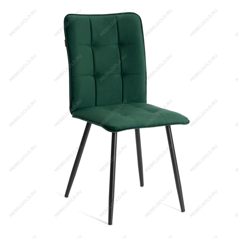 Стул обеденный Bari, LT, велюр, Deep Forest (изумруд), 41х55х89 см
