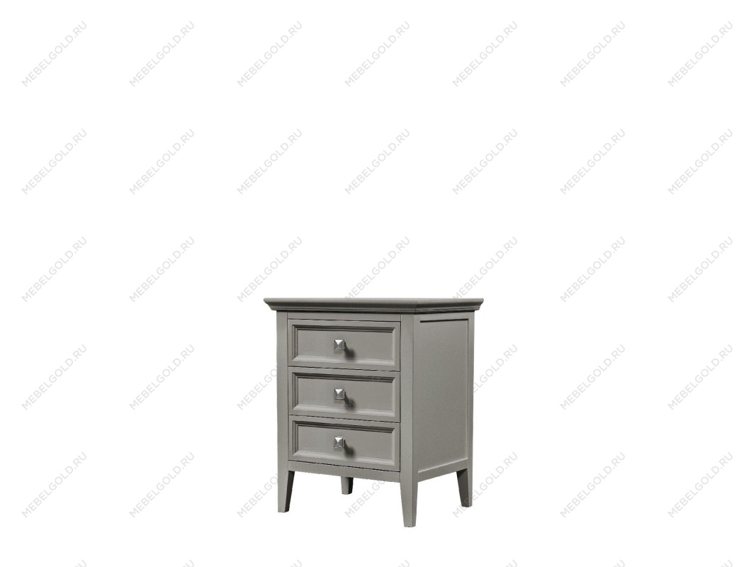 Тумба прикроватная 3 ящика Manhattan (Серый) | изображение 1