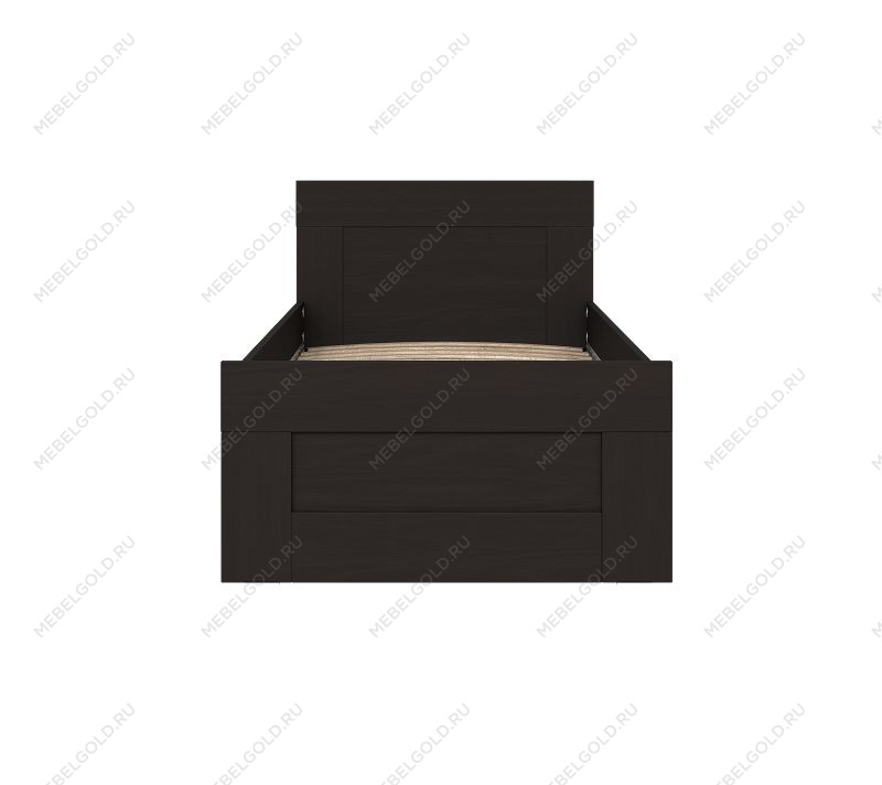 БРИМНЭС / СИРИУС кровать одинарная ИКЕА / IKEA 90х200 Дуб Венге | изображение 2