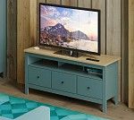 САГА тумба 3 ящика темно-бирюзовая/ясень | изображение 4