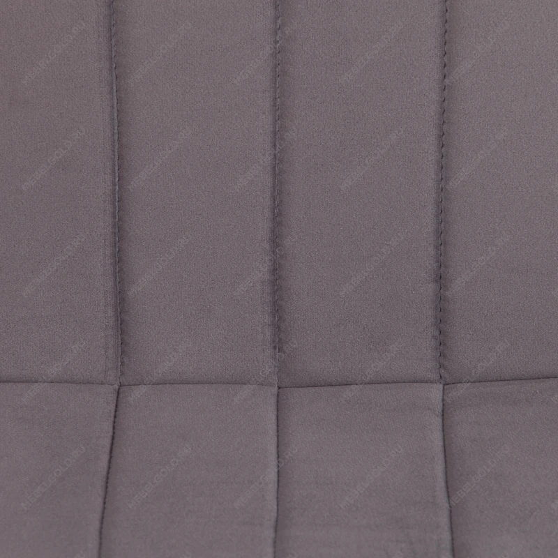 Стул ARC, Велюр/металл, 46 х 52 х 88 см, темно-серый/черный | изображение 6